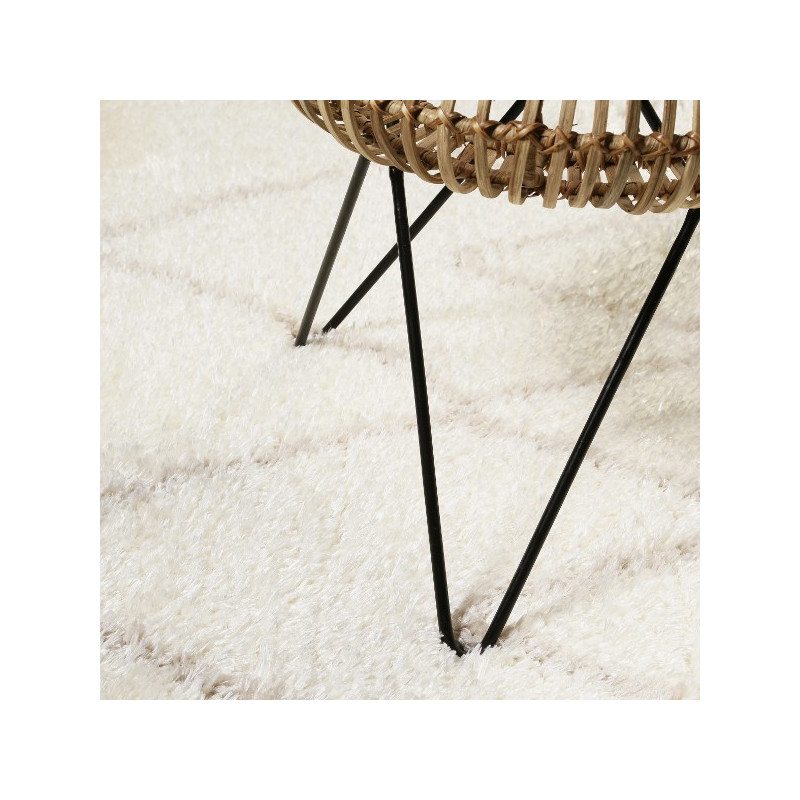 Tapis Salon Afella Crème par Wecon Home