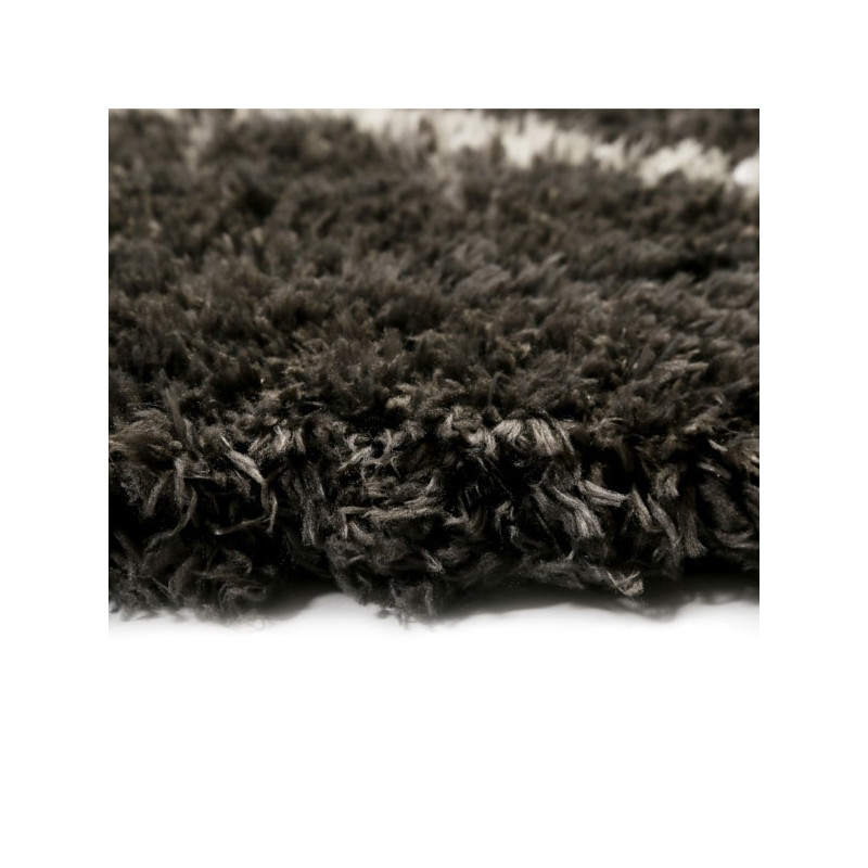 Tapis Salon Afella Anthracite par Wecon Home