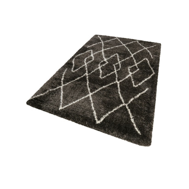 Tapis Salon Afella Anthracite par Wecon Home