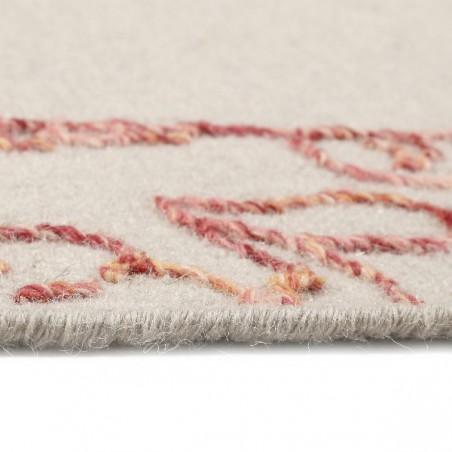 Tapis Salon Kayla Kelim Border Saumon par Esprit Home Tapis Salon Kayla Kelim Border Saumon par Esprit Home