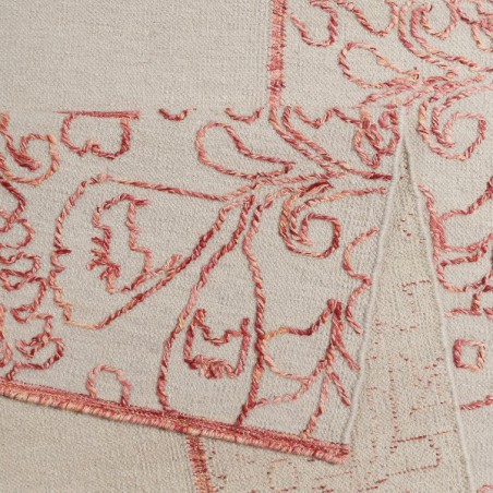 Tapis Salon Kayla Kelim Border Saumon par Esprit Home Tapis Salon Kayla Kelim Border Saumon par Esprit Home