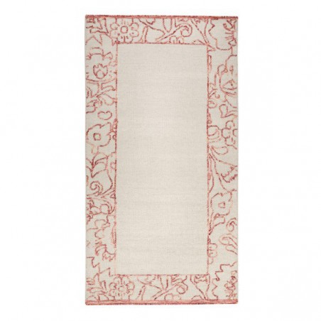 Tapis Salon Kayla Kelim Border Saumon par Esprit Home Small Tapis Salon Kayla Kelim Border Saumon par Esprit Home Small