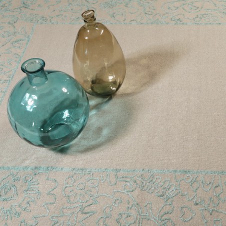 Tapis Salon Kayla Kelim Border Bleu par Esprit Home Tapis Salon Kayla Kelim Border Bleu par Esprit Home