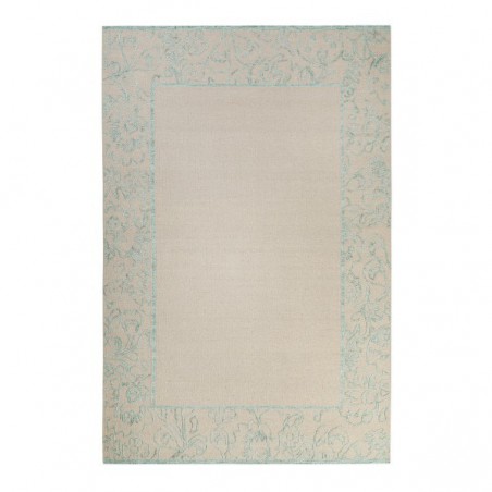 Tapis Salon Kayla Kelim Border Bleu par Esprit Home Tapis Salon Kayla Kelim Border Bleu par Esprit Home