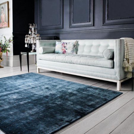 Tapis design tufté main Swarovski Midnight par Luxmi Tapis design tufté main Swarovski Midnight par Luxmi