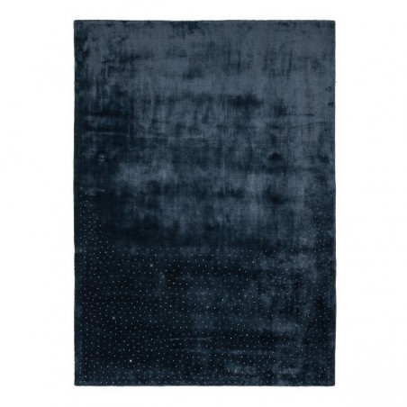 Tapis design tufté main Swarovski Midnight par Luxmi