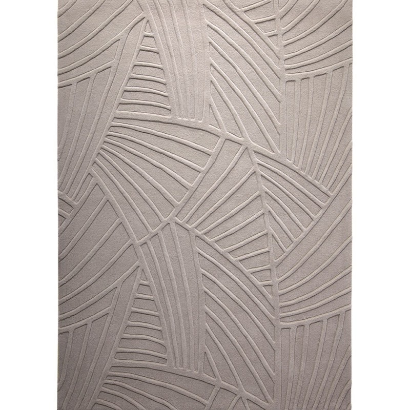 Tapis de salon taupe à relief Palmia - ESPRIT HOME