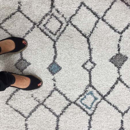 Tapis Berbère Etnya Bleu par Edito Tapis Berbère Etnya Bleu par Edito