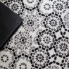 Tapis Berbère Rond Tanger Noir et Blanc x160cm par Edito Tapis Berbère Rond Tanger Noir et Blanc x160cm par Edito