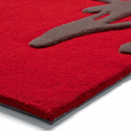 Tapis Rouge Brainstorm par Esprit Home Tapis Rouge Brainstorm par Esprit Home