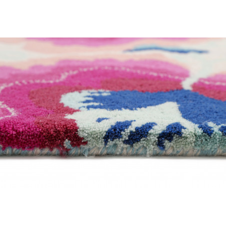 Tapis moderne Pink Poppy Tapis moderne Pink Poppy