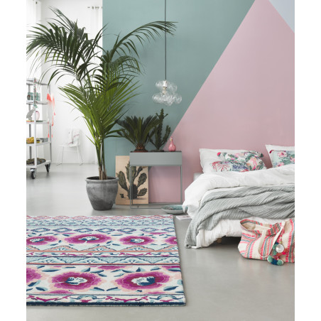 Tapis moderne Pink Poppy Tapis moderne Pink Poppy