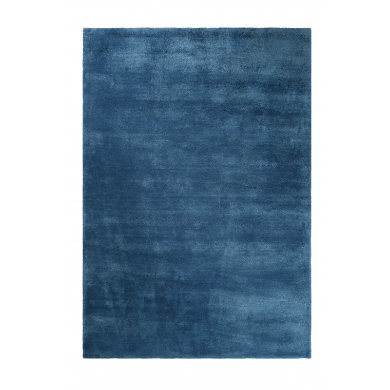 Tapis bleu petrole