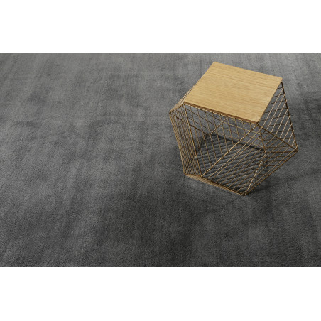 Tapis Shaggy Gris Foncé Loft Tapis Chic