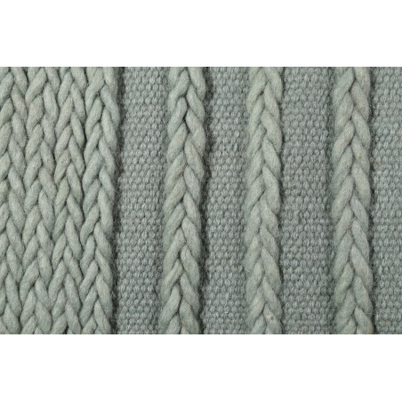 Tapis tressé vert Aurelia Kelim Tapis tressé vert Aurelia Kelim