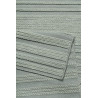 Tapis tressé vert Aurelia Kelim Tapis tressé vert Aurelia Kelim