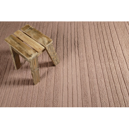 Tapis tressé rose Aurelia Kelim Tapis tressé rose Aurelia Kelim