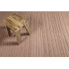 Tapis tressé rose Aurelia Kelim Tapis tressé rose Aurelia Kelim