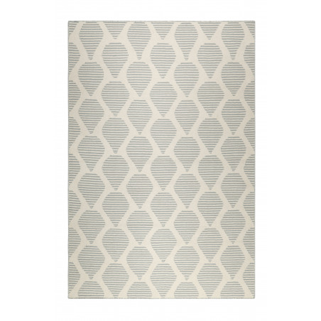 Tapis Moderne Bleu Rainns Kelim Tapis Moderne Bleu Rainns Kelim