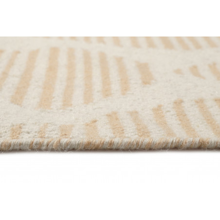 Tapis Moderne Jaune Rainns Kelim Tapis Moderne Jaune Rainns Kelim