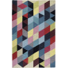 Tapis Moderne Rainbow Triango Kelim Tapis Moderne Rainbow Triango Kelim