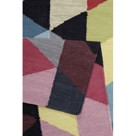 Tapis Moderne Rainbow Triango Kelim Tapis Moderne Rainbow Triango Kelim