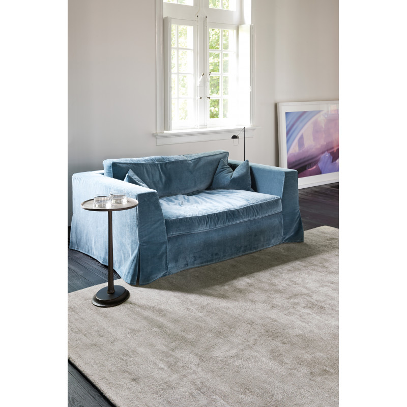 Tapis Moderne en viscose Traces Taupe Clair