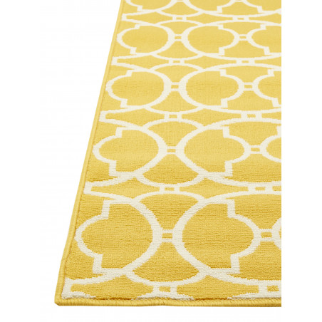 Tapis d'Extérieur Collection Vitaminic Interlaced Jaune Tapis d'Extérieur Collection Vitaminic Interlaced Jaune