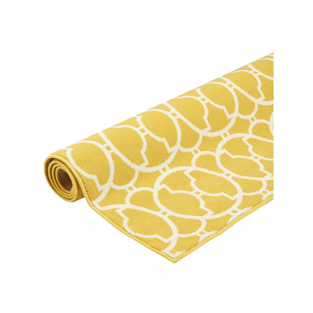 Tapis d'Extérieur Collection Vitaminic Interlaced Jaune Tapis d'Extérieur Collection Vitaminic Interlaced Jaune