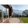 Tapis d'Extérieur Collection Skandi Look Tondo Ecru Tapis d'Extérieur Collection Skandi Look Tondo Ecru