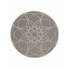 Tapis d'Extérieur Collection Skandi Look Tondo Silver Tapis d'Extérieur Collection Skandi Look Tondo Silver