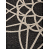 Tapis d'Extérieur Collection Skandi Look Tondo Ecru Black Tapis d'Extérieur Collection Skandi Look Tondo Ecru Black