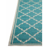 Tapis d'Extérieur Collection Contemporary Intreccio Turquoise Tapis d'Extérieur Collection Contemporary Intreccio Turquoise