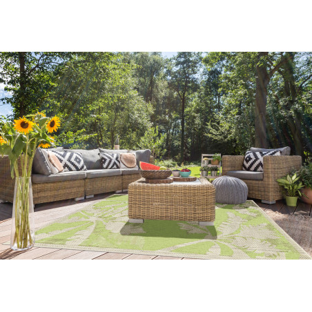 Tapis d'Extérieur Collection Tropical Palms Green Tapis d'Extérieur Collection Tropical Palms Green