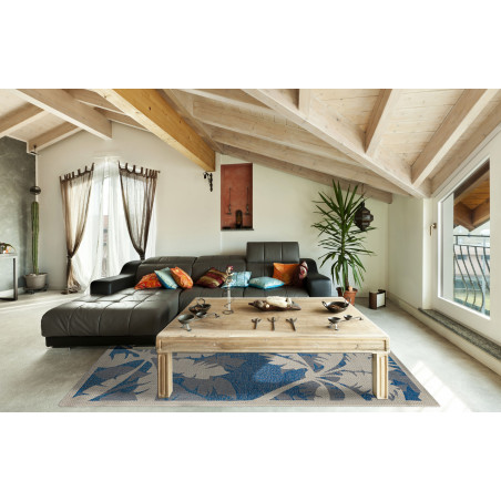 Tapis d'Extérieur Collection Tropical Palms Blue Tapis d'Extérieur Collection Tropical Palms Blue