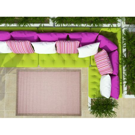 Tapis d'Extérieur Collection Essentials Chrome Rose Tapis d'Extérieur Collection Essentials Chrome Rose