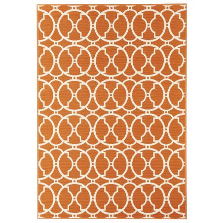 Tapis d'Extérieur Collection Vitaminic Interlaced Orange Tapis d'Extérieur Collection Vitaminic Interlaced Orange