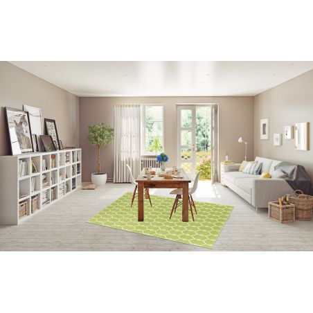 Tapis d'Extérieur Collection Vitaminic Trellis Vert Tapis d'Extérieur Collection Vitaminic Trellis Vert