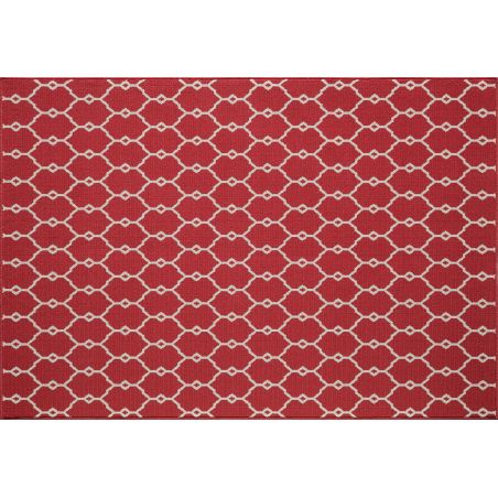 Tapis d'Extérieur Collection Vitaminic Trellis Rouge Tapis d'Extérieur Collection Vitaminic Trellis Rouge
