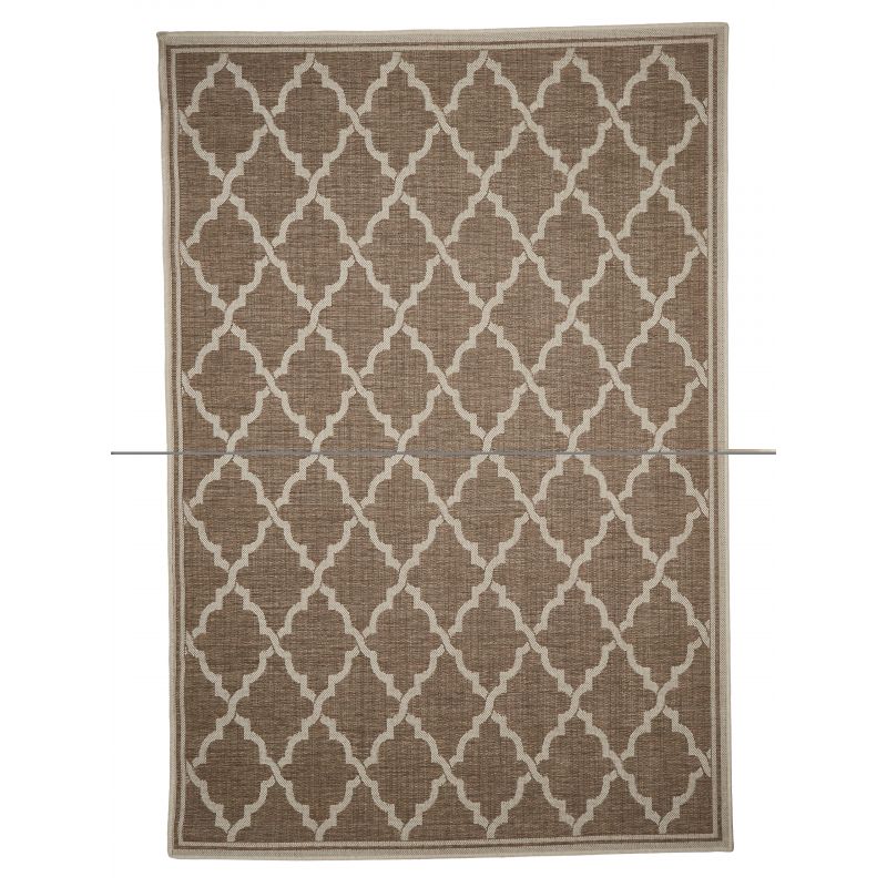 Tapis d'Extérieur Collection Contemporary Intreccio Natural