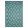 Tapis d'Extérieur Collection Contemporary Intreccio Turquoise Tapis d'Extérieur Collection Contemporary Intreccio Turquoise