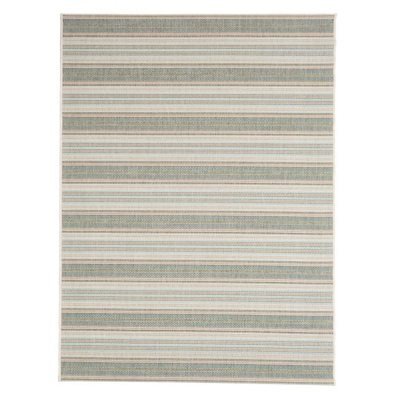 Tapis d'Extérieur Collection Contemporary Riga Green Aqua