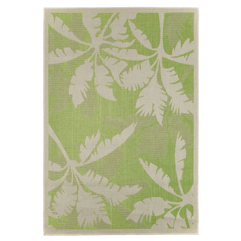 Tapis d'Extérieur Collection Tropical Palms Green
