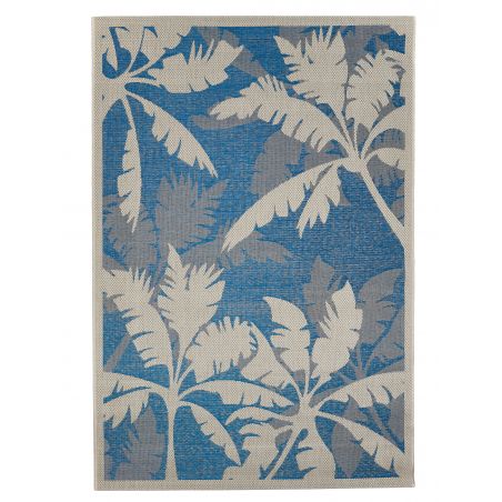 Tapis d'Extérieur Collection Tropical Palms Blue Tapis d'Extérieur Collection Tropical Palms Blue