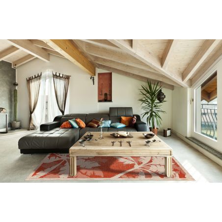 Tapis d'Extérieur Collection Tropical Palms Orange Tapis d'Extérieur Collection Tropical Palms Orange