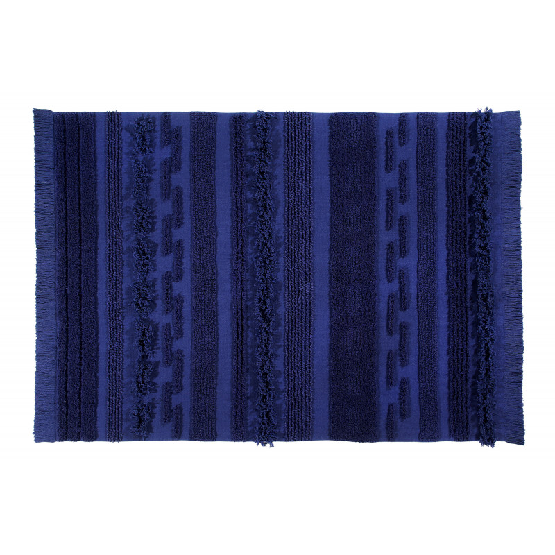 Tapis Lavable Air Alaska Bleu