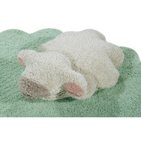 Tapis Lavable Puffy Sheep Vert Tropical Tapis Lavable Puffy Sheep Vert Tropical
