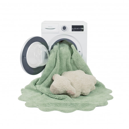 Tapis Lavable Puffy Sheep Vert Tropical Tapis Lavable Puffy Sheep Vert Tropical