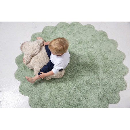 Tapis Lavable Puffy Sheep Vert Tropical Tapis Lavable Puffy Sheep Vert Tropical
