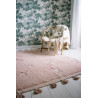 Tapis Lavable Hippy Stars Aqua Rose Tapis Lavable Hippy Stars Aqua Rose